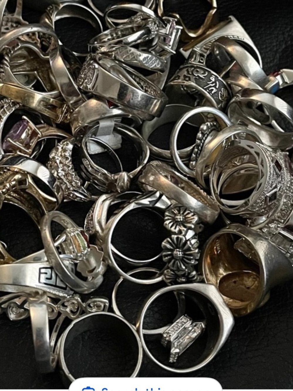 LUCKY RING DAY!!!! 🌺Vintage Sterling  Rings!!  Lot of TEN (10)